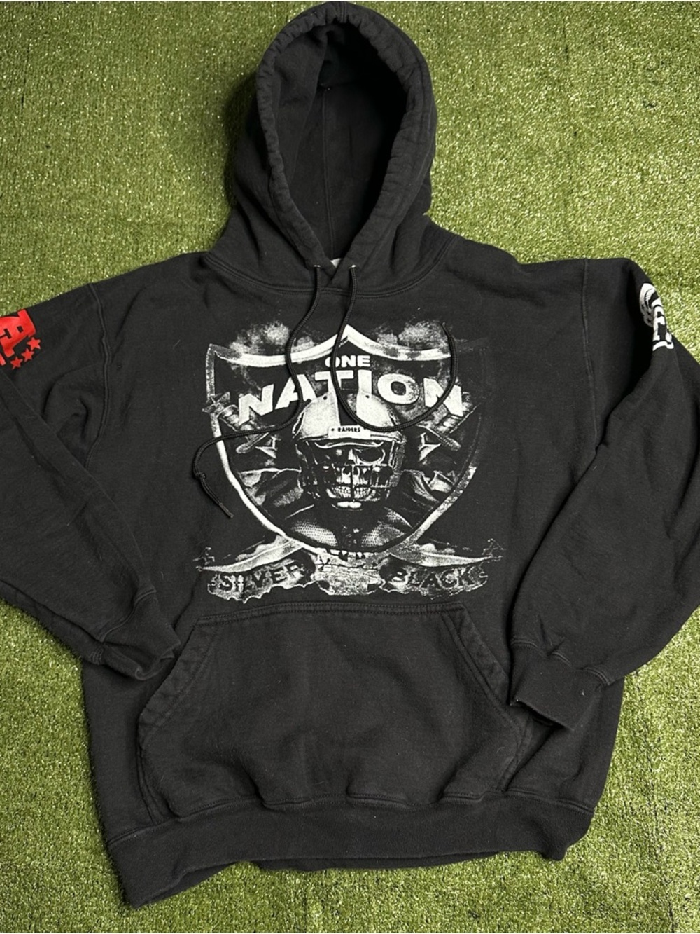 Raider nation Las Vegas raider hoodie men’s medium afc